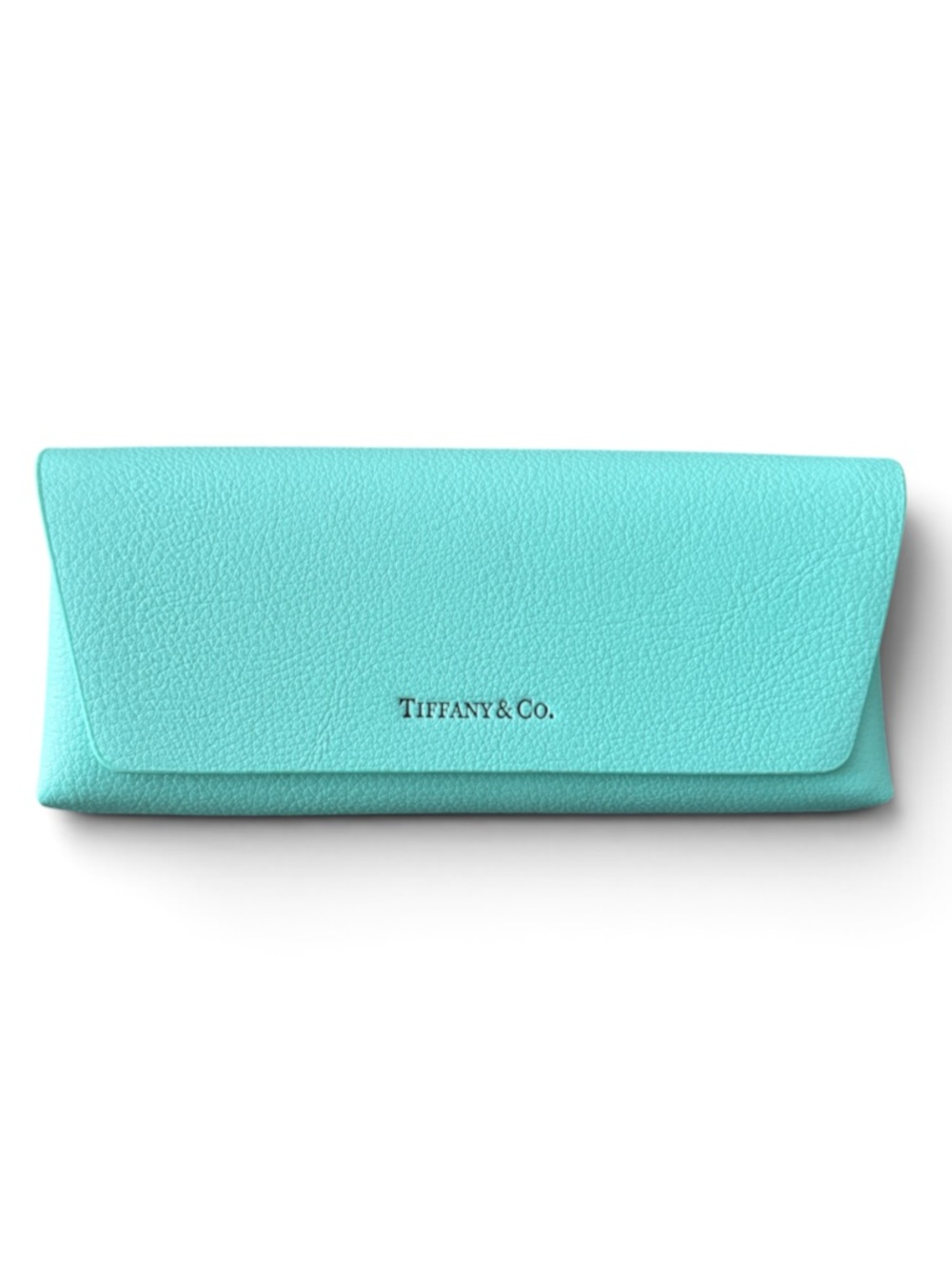 New TIFFANY & CO. Faux Leather Semi Hard Eyeglass or Sunglass Case